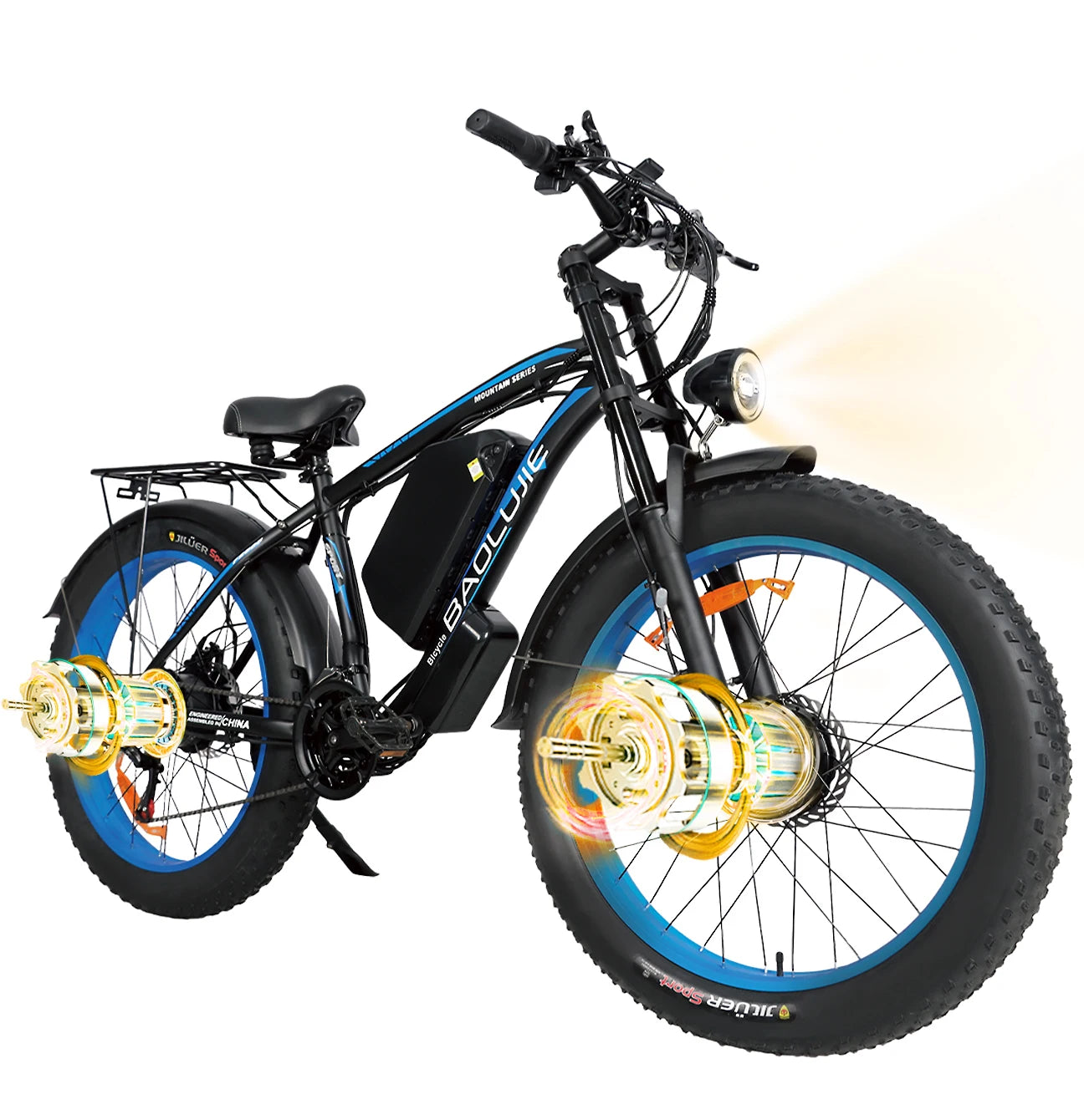 Baolujie DM01 Electric Bike 2000W 60V 30Ah Battery