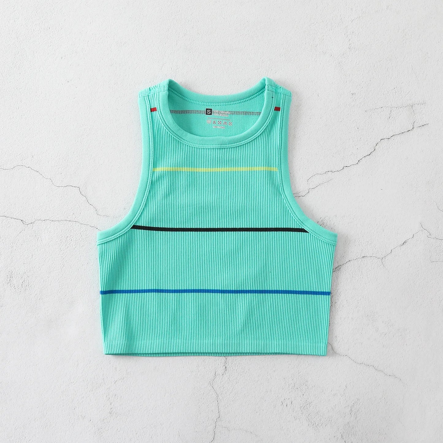Women Yoga Vest Elastic Gym Crop Top Fitness Tank Pro