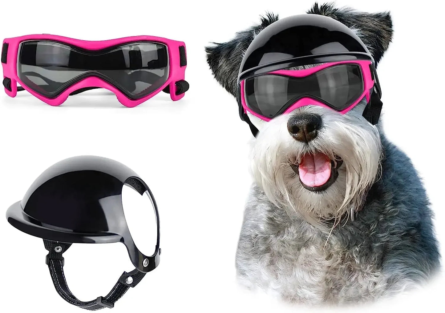 ATUBAN Dog Helmet Sunglasses For Outdoor Protection