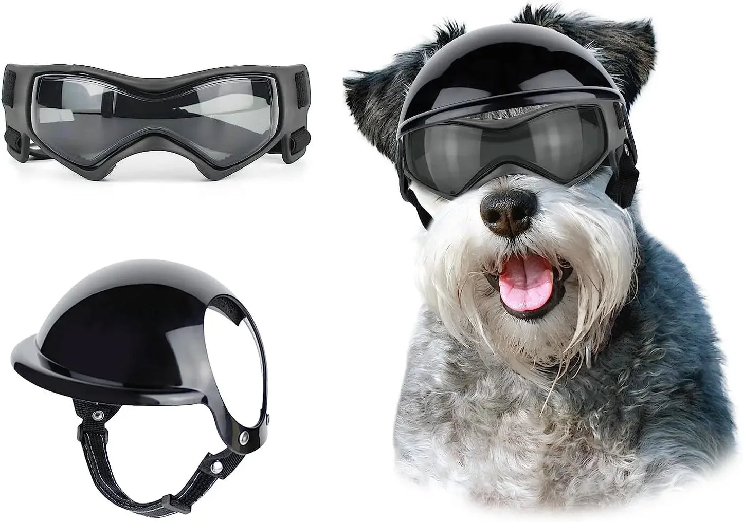 ATUBAN Dog Helmet Sunglasses For Outdoor Protection