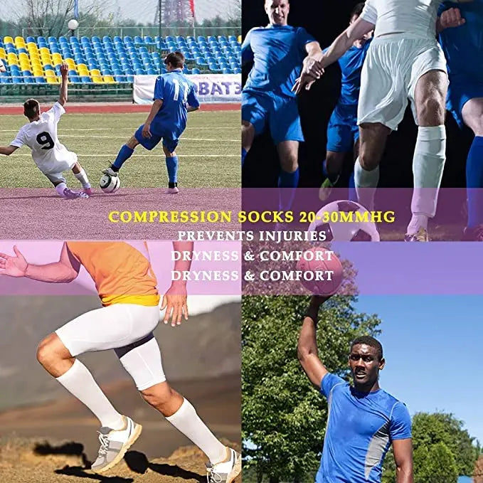 Compression Socks for Travel and Sports with Daily Support
