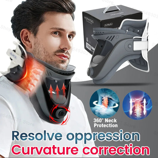 Adjustable Cervical Neck Traction Device For Home Use