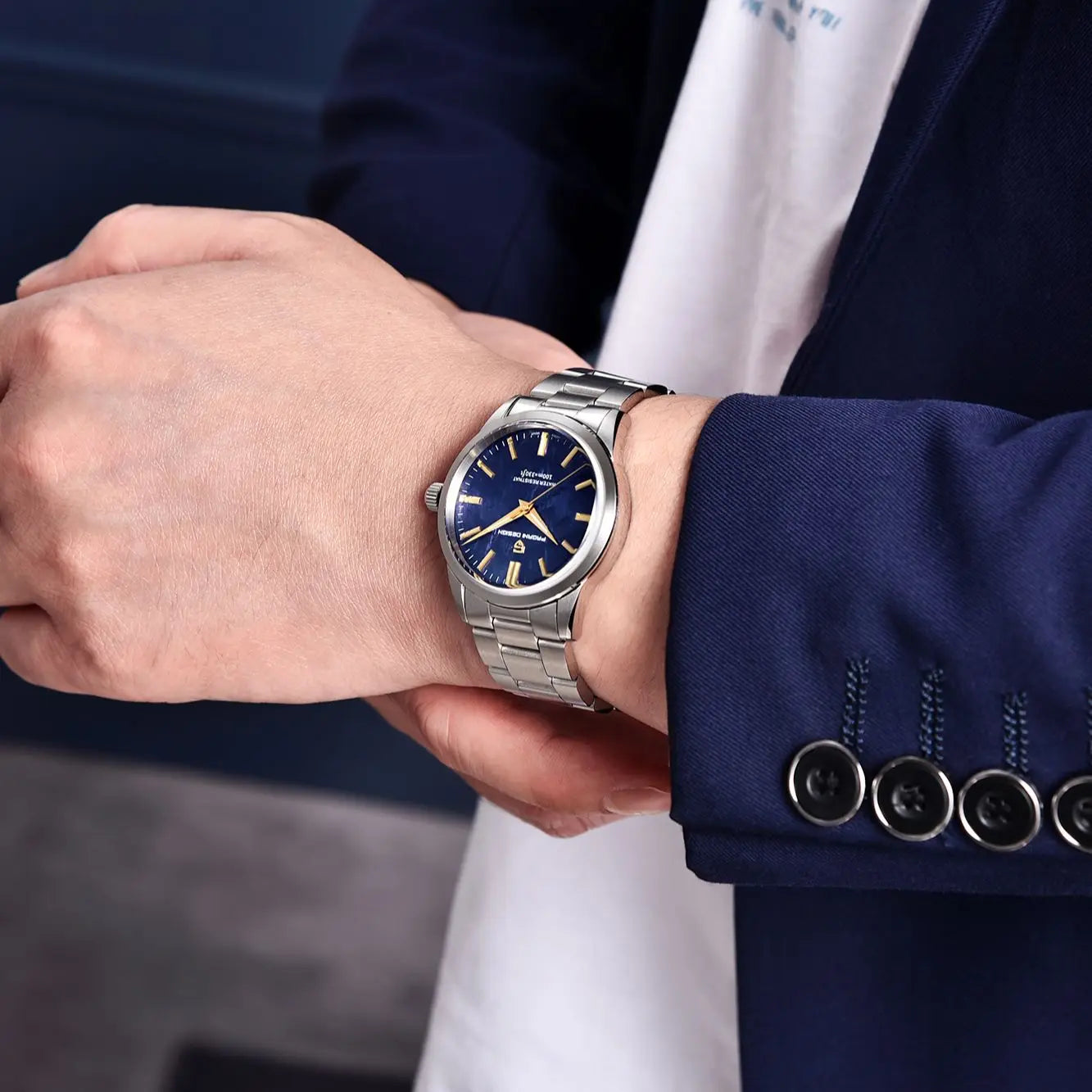 PAGANI DESIGN Ultra Thin Quartz Watch For Men