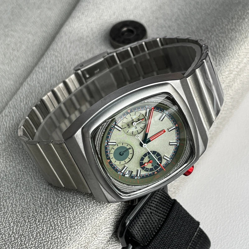 CILOA Men's Stainless Steel Quartz Watch