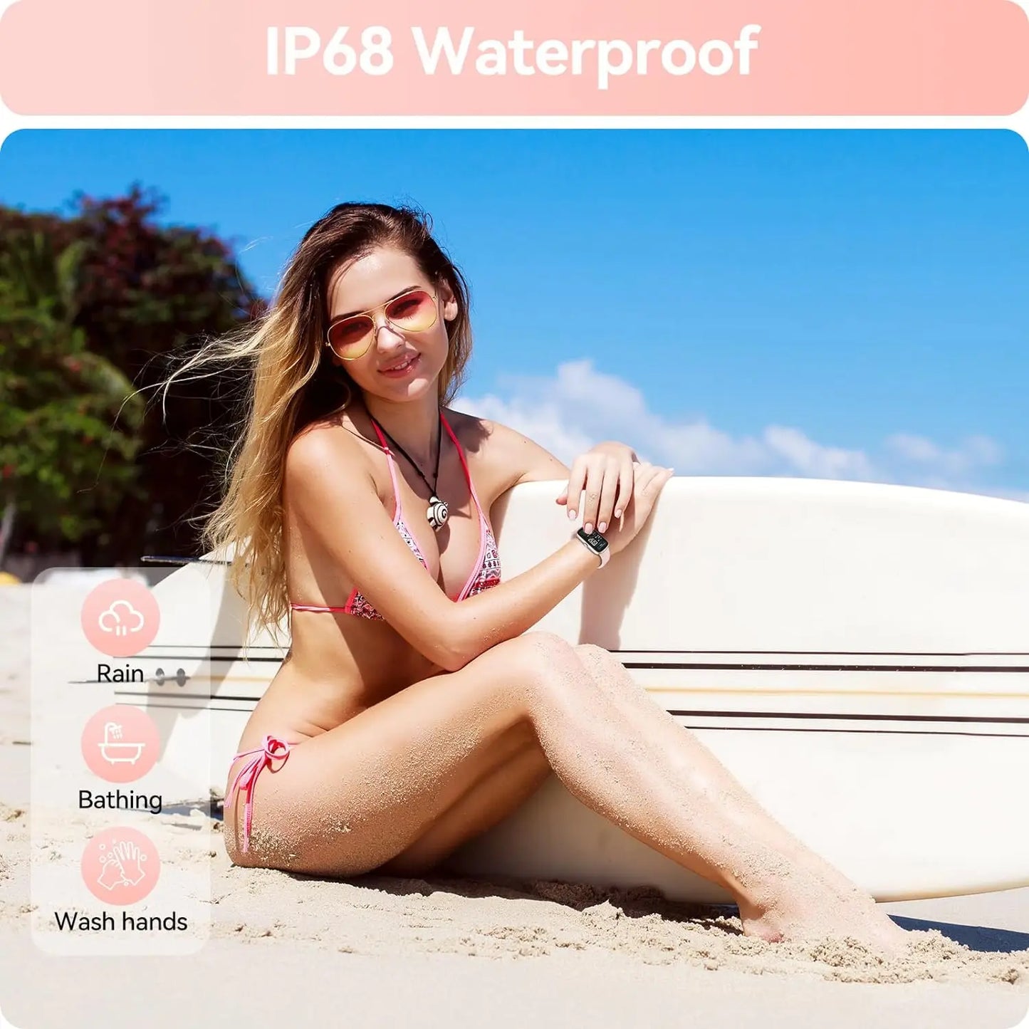 Anyloop Fitness Tracker With Heart Rate And SpO2 Sleep Monitor
