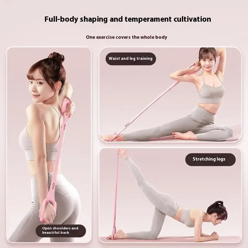 Neck Exercise Resistance Band Circle for Yoga and Fitness