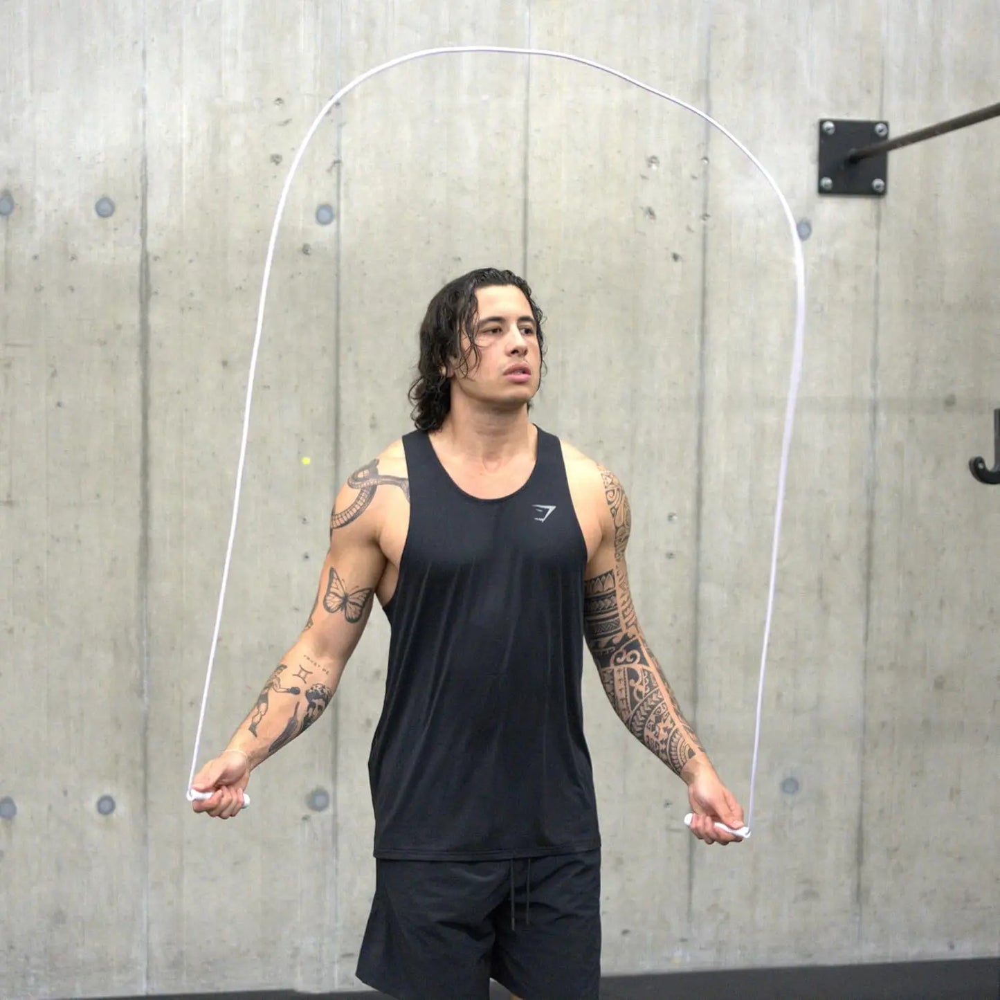 PVC Adjustable Speed Jump Rope for Cardio Fitness and Boxing