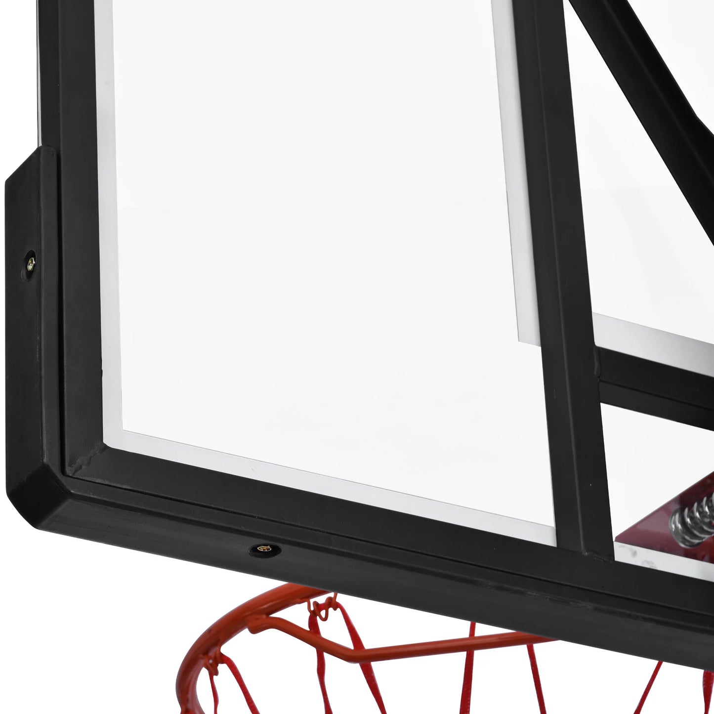 Portable Basketball Hoop System With LED Lights for Night Play