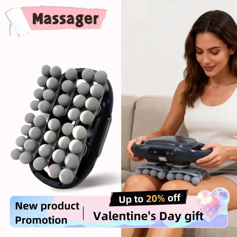 40-Head Massager For Shoulder Back And Leg Muscle Relief