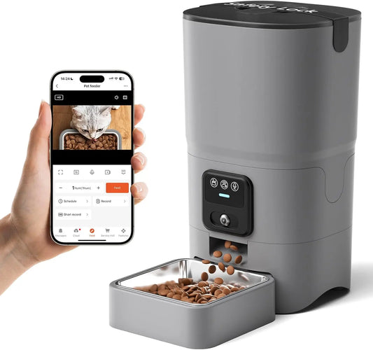 Automatic Pet Feeder With WiFi Camera And App Control
