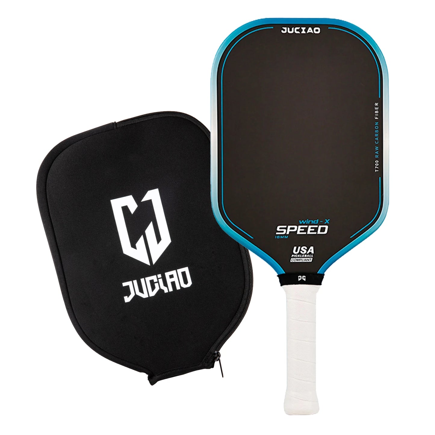 JUCIAO Gen3 Carbon Fiber Pickleball Paddle For Power And Spin