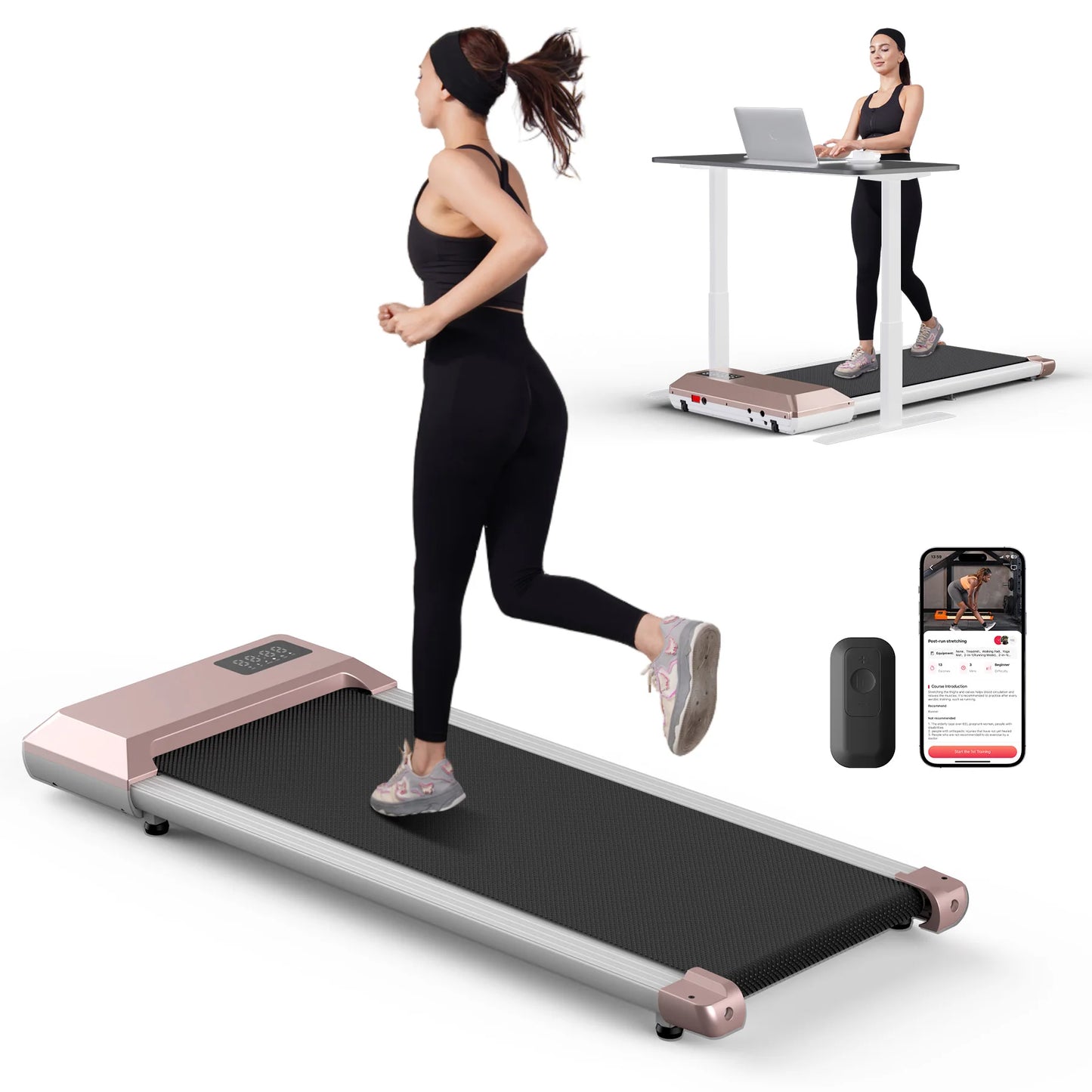 2.5 HP Home Use Treadmill Walking Running Exercise Machine
