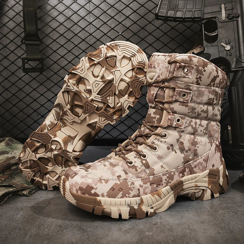 Louis Kadhrcn Men's Lightweight Outdoor Hiking Tactical Boots