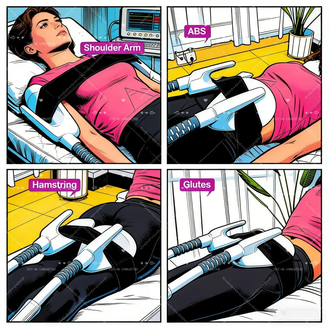 Myoslim EMS Body Sculpt Machine RF Vacuum Roller