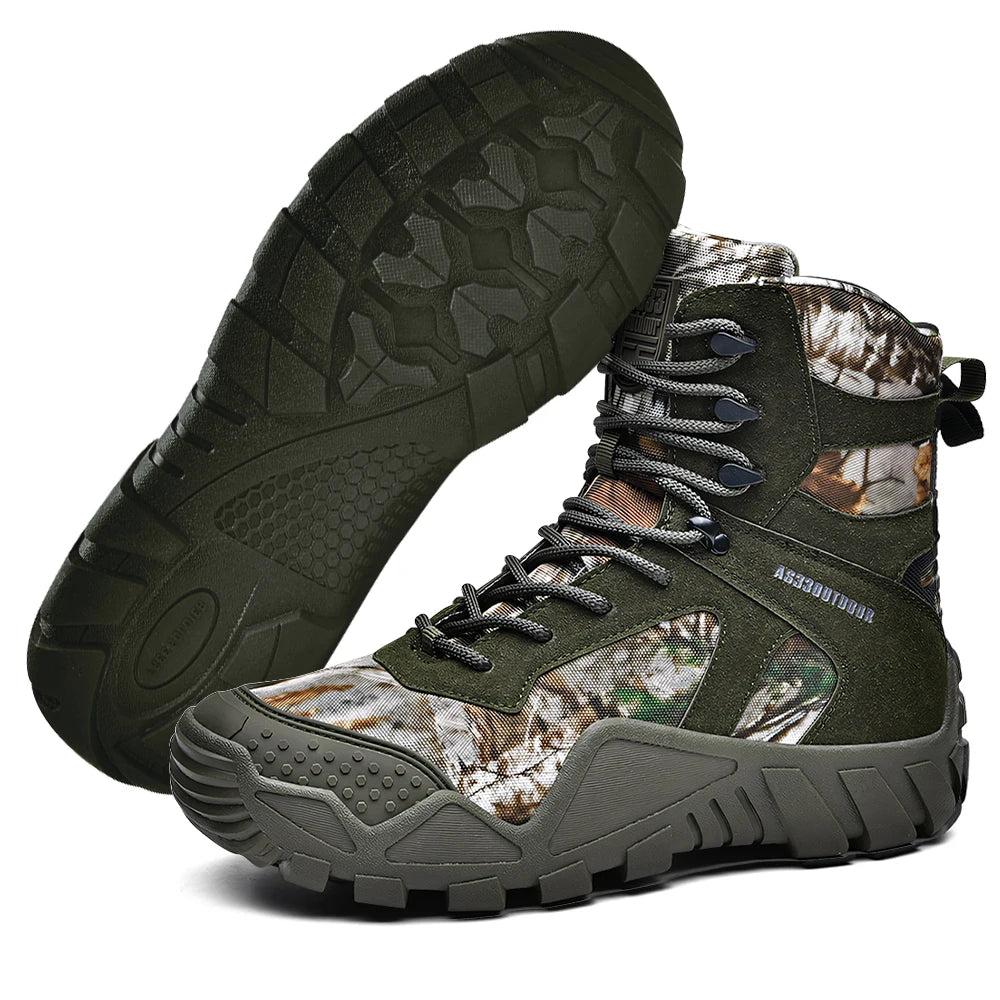 Louis Kadhrcn Mens Waterproof Hiking Boots Lightweight Durable
