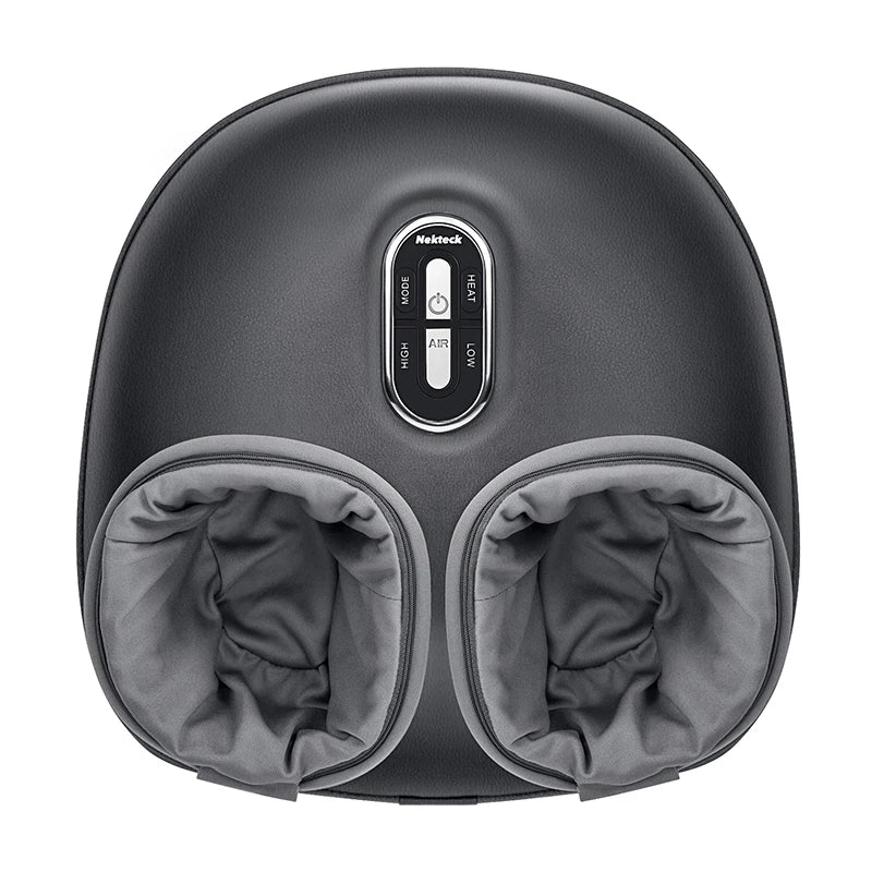Nekteck Foot Massager With Heating Therapy Air Compression Shiatsu Kneading