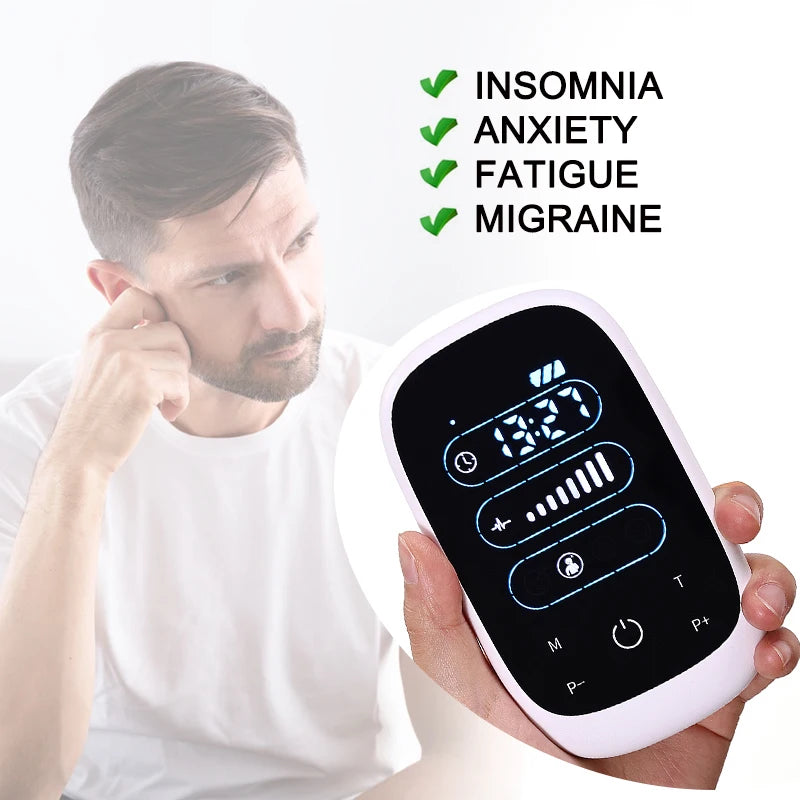 ATANGCES Cranial Electrotherapy Stimulation Brain Device For Sleep