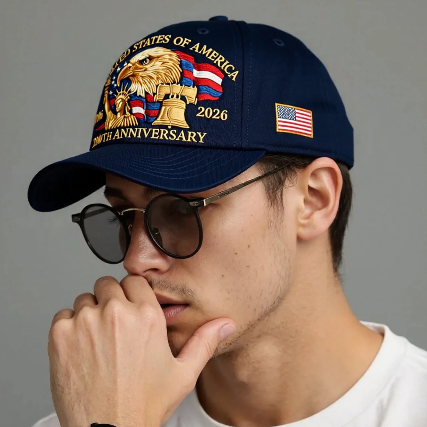 Breathable Patriotic Baseball Cap United States Tribute Hat