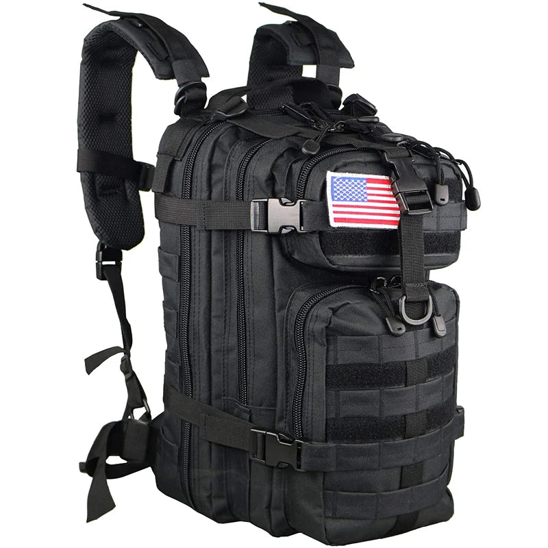 LQARMY Tactical Molle Backpack Rucksack For Travel And Camping