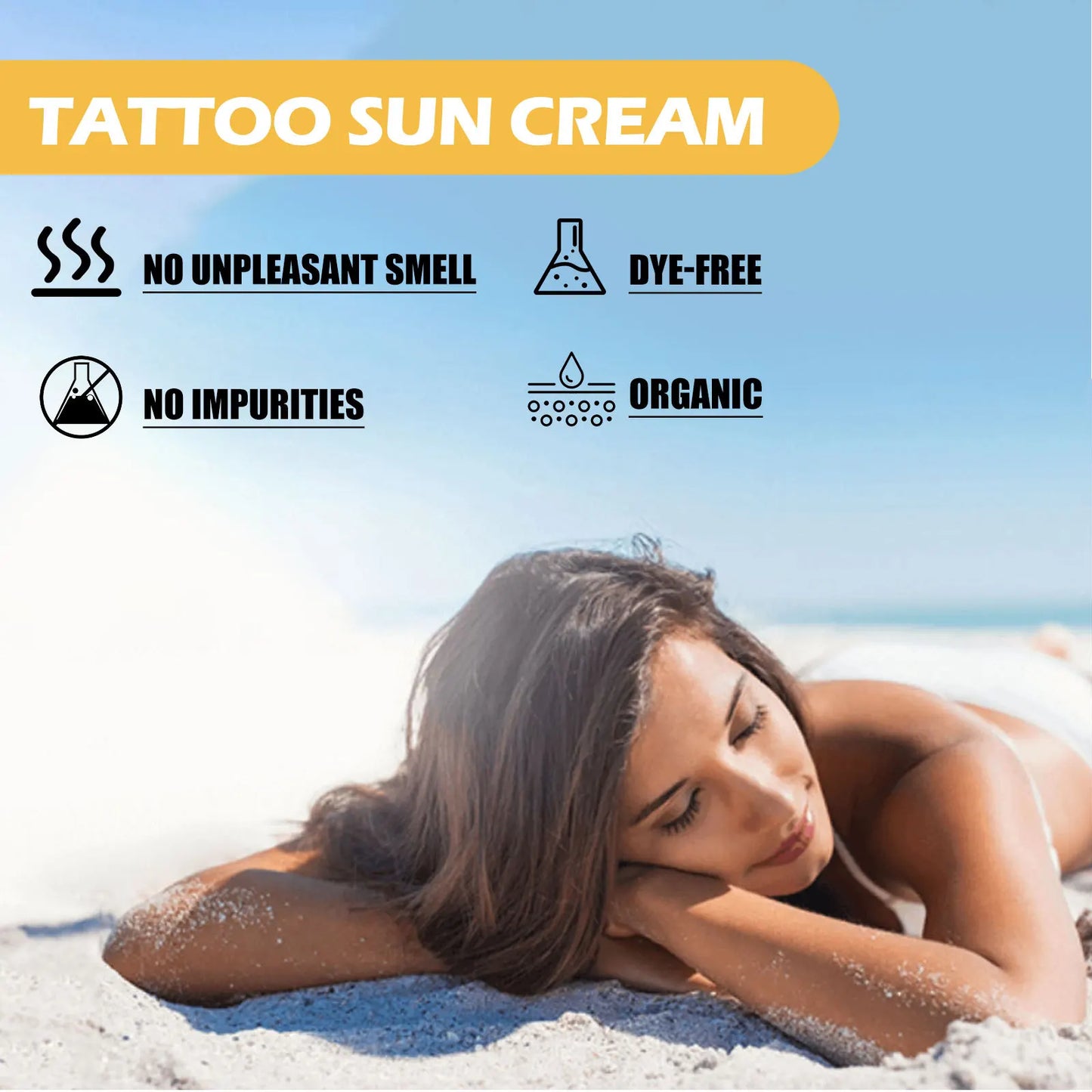EELHOE Tattoo Care Cream Sunscreen For Ink Protection