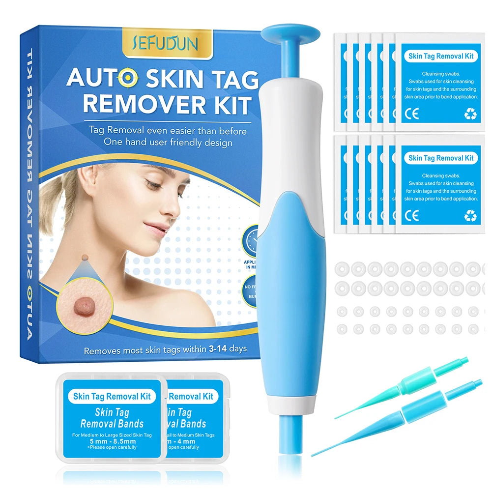 Rubber Ring Face Mole Removal Tool Kit For Safe Painless Wart Removal