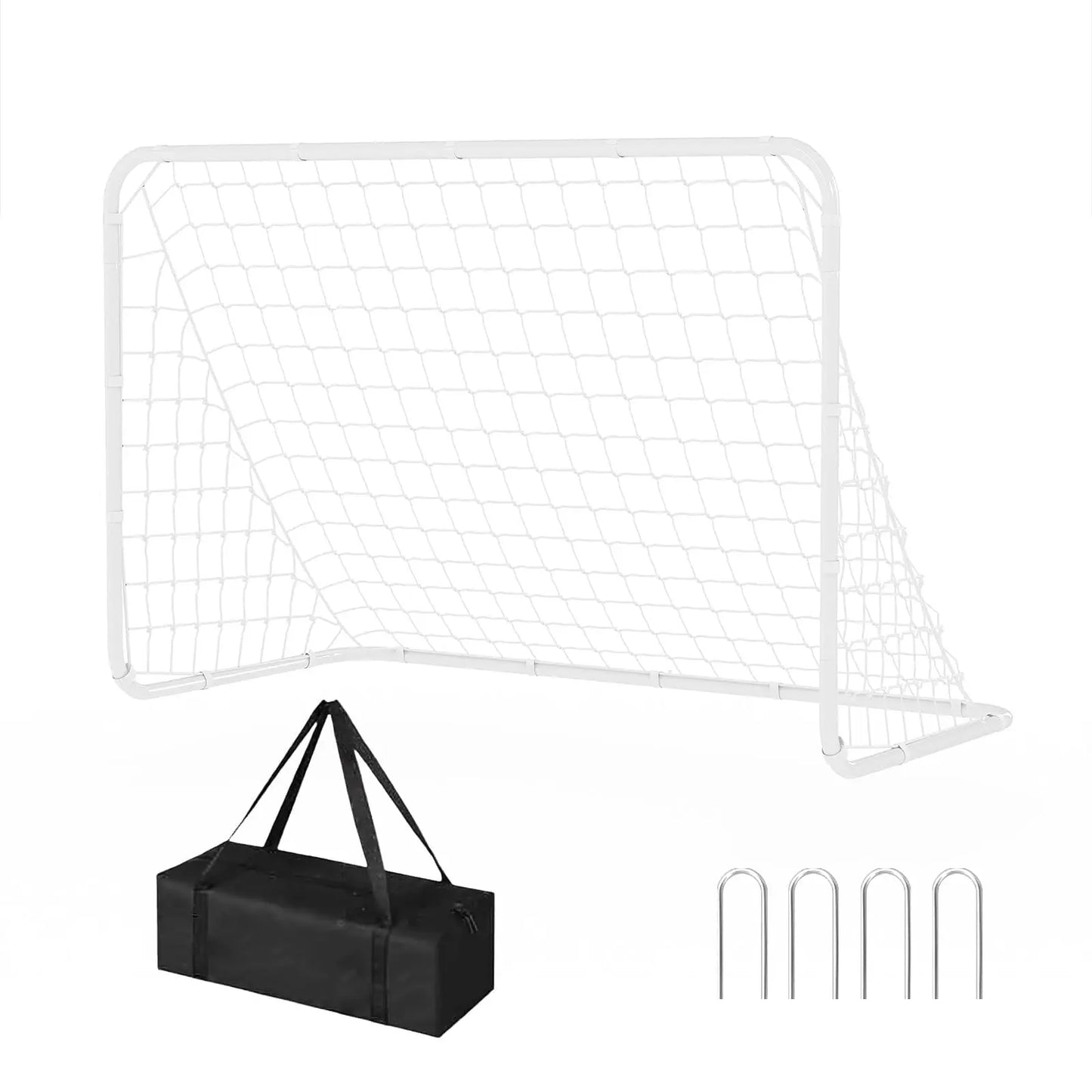 HiMISS Foldable Portable Soccer Goal For Backyard Training Net