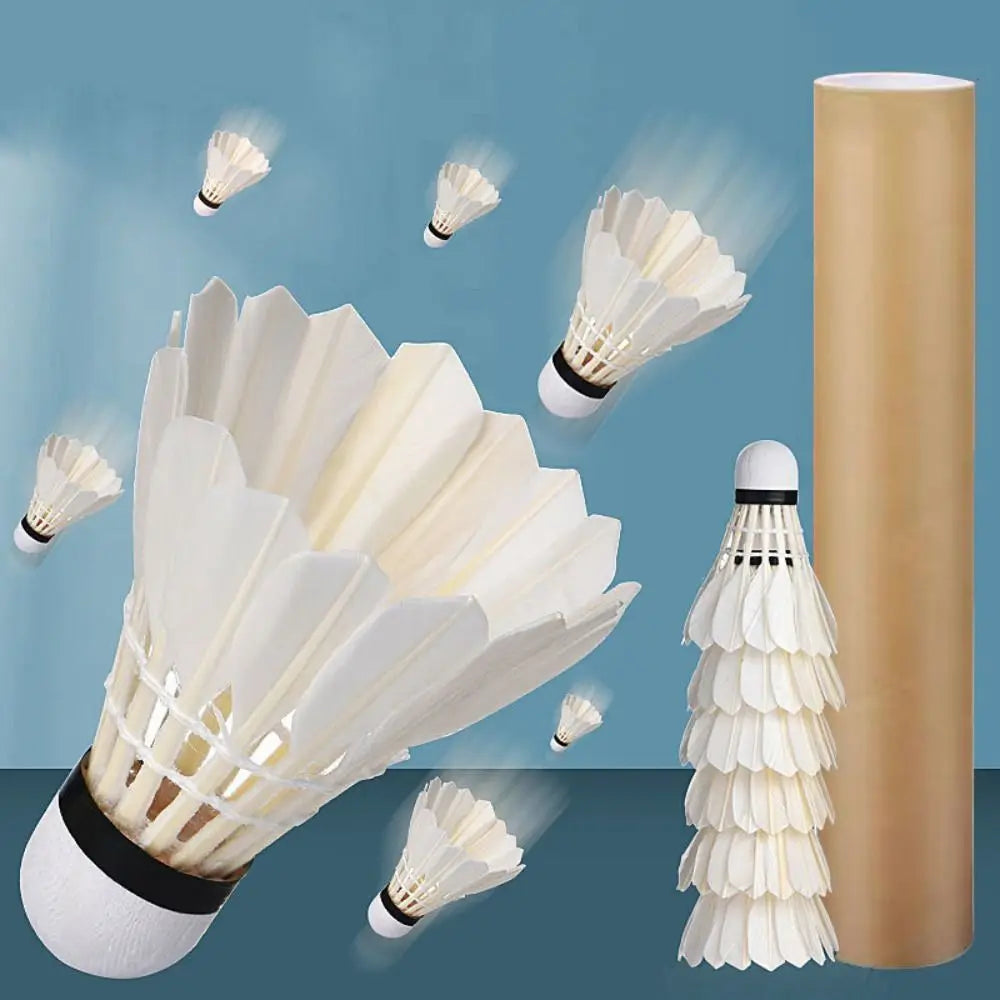 Goose Feather Badminton Shuttlecocks For Professional Training