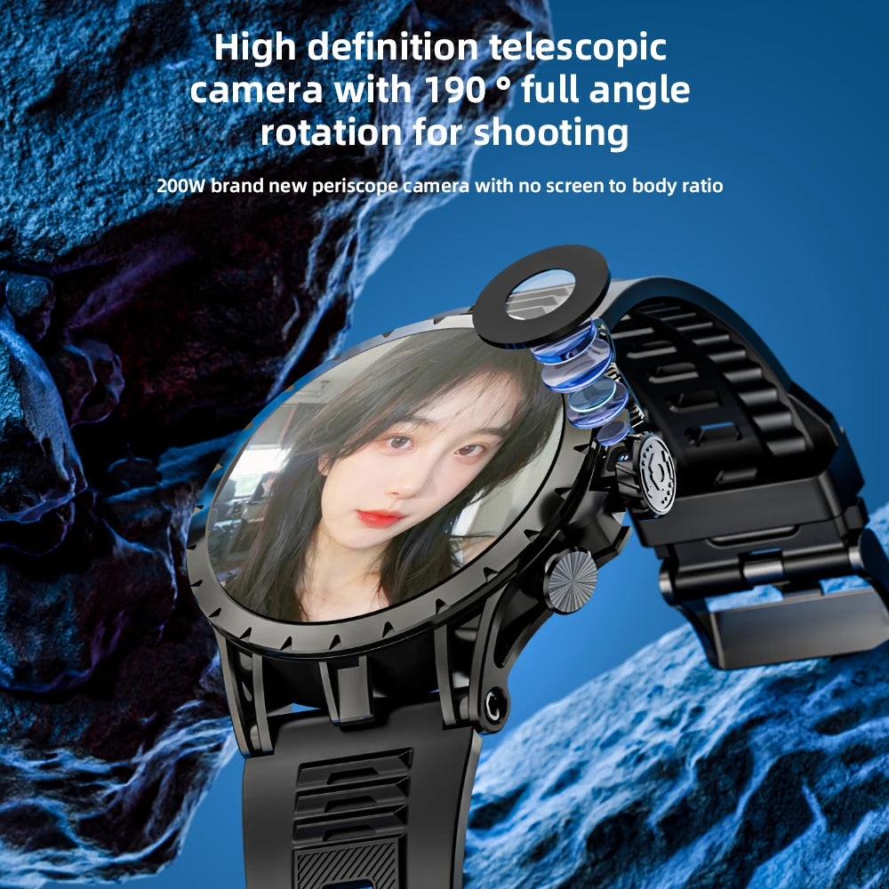 LOKMAT APPLLP 4 Android Smartwatch With 4G AMOLED Camera
