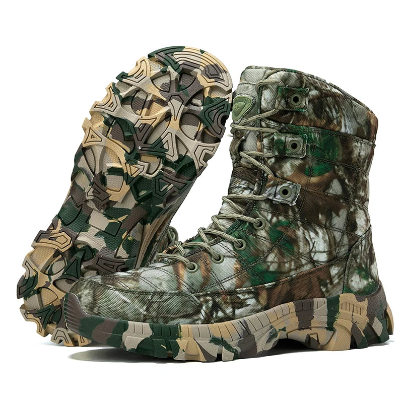 Louis Kadhrcn Men's Lightweight Outdoor Hiking Tactical Boots