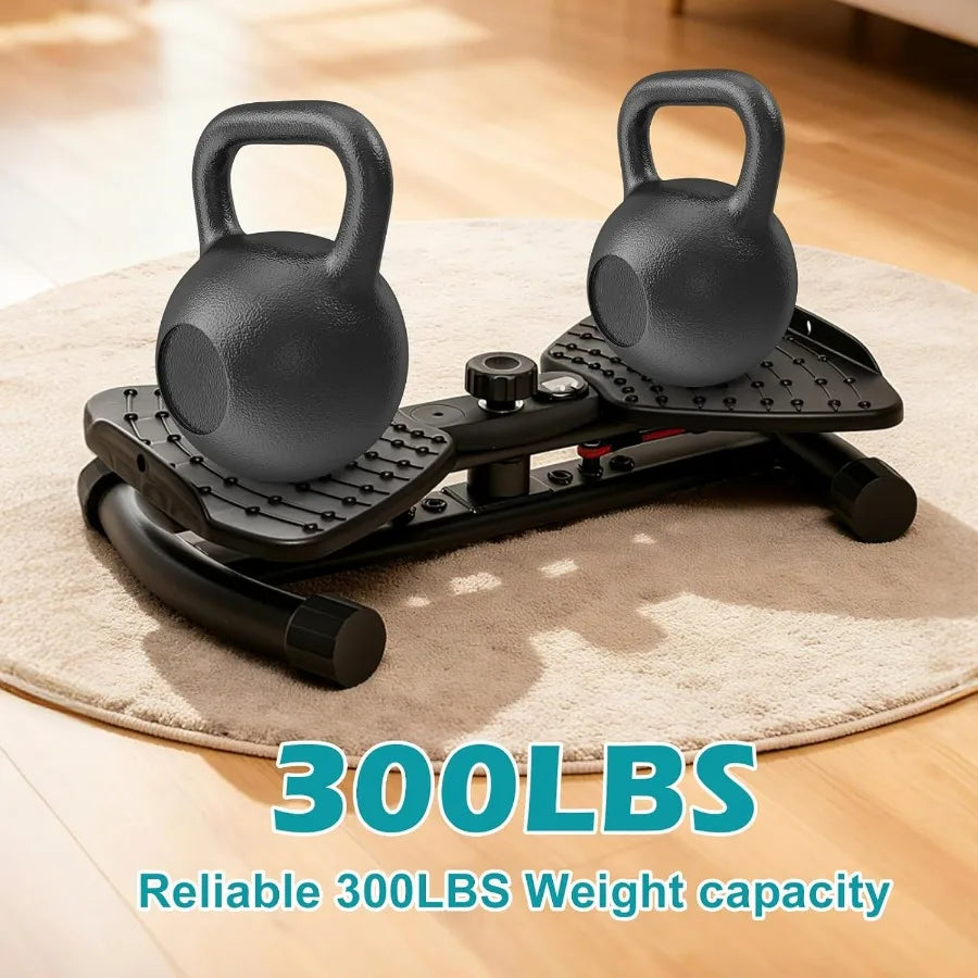 Waist Twister Machine Noiseless Adjustable Twist Board For Home Gym