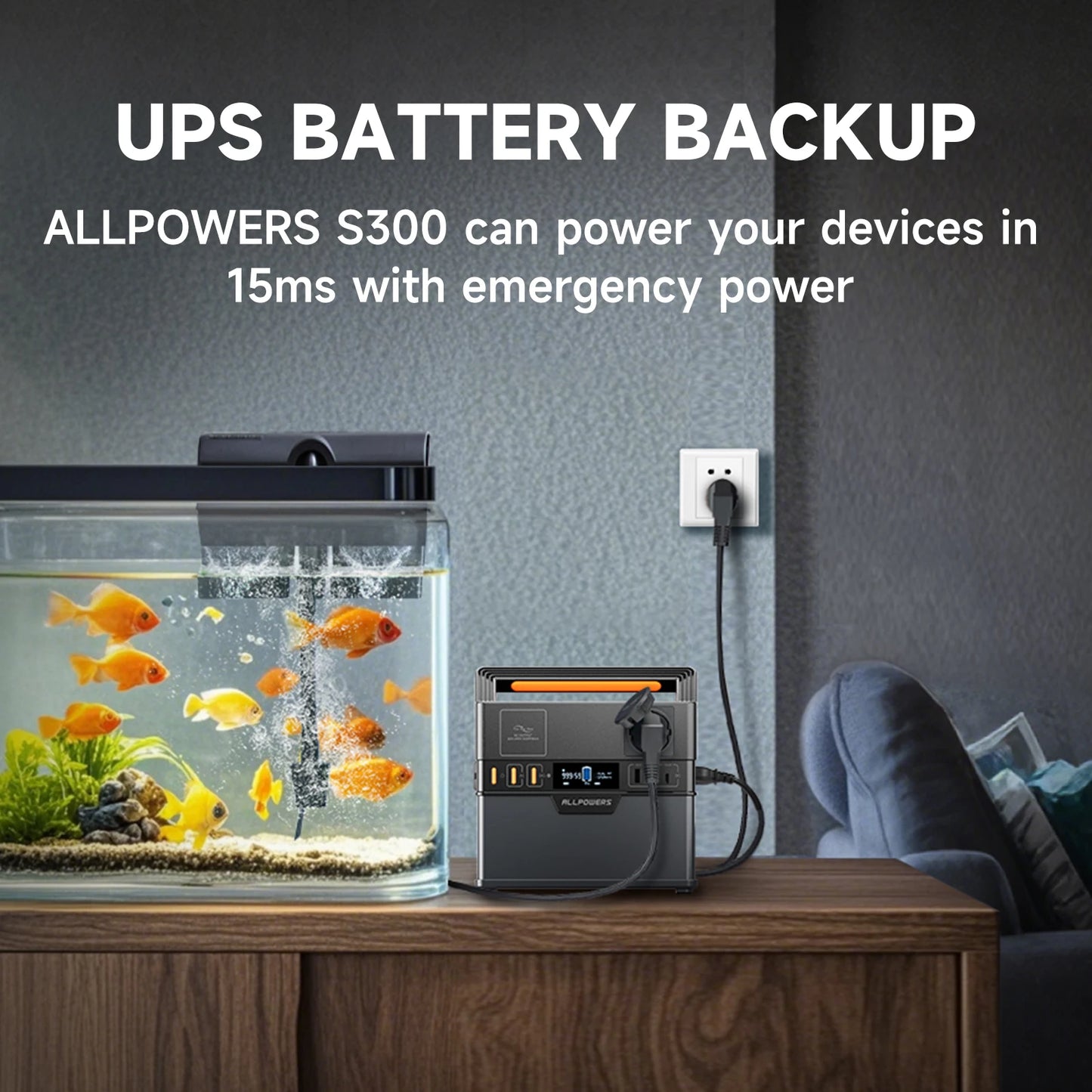 ALLPOWERS S300 Portable Power Station for Travel Camping