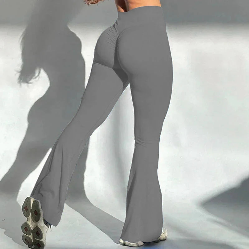 Women High Waist Yoga Leggings With Scrunch Butt Lift