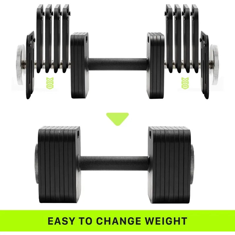 Adjustable Dumbbell Plates Set 6 Pieces 5 lb Weight Plates
