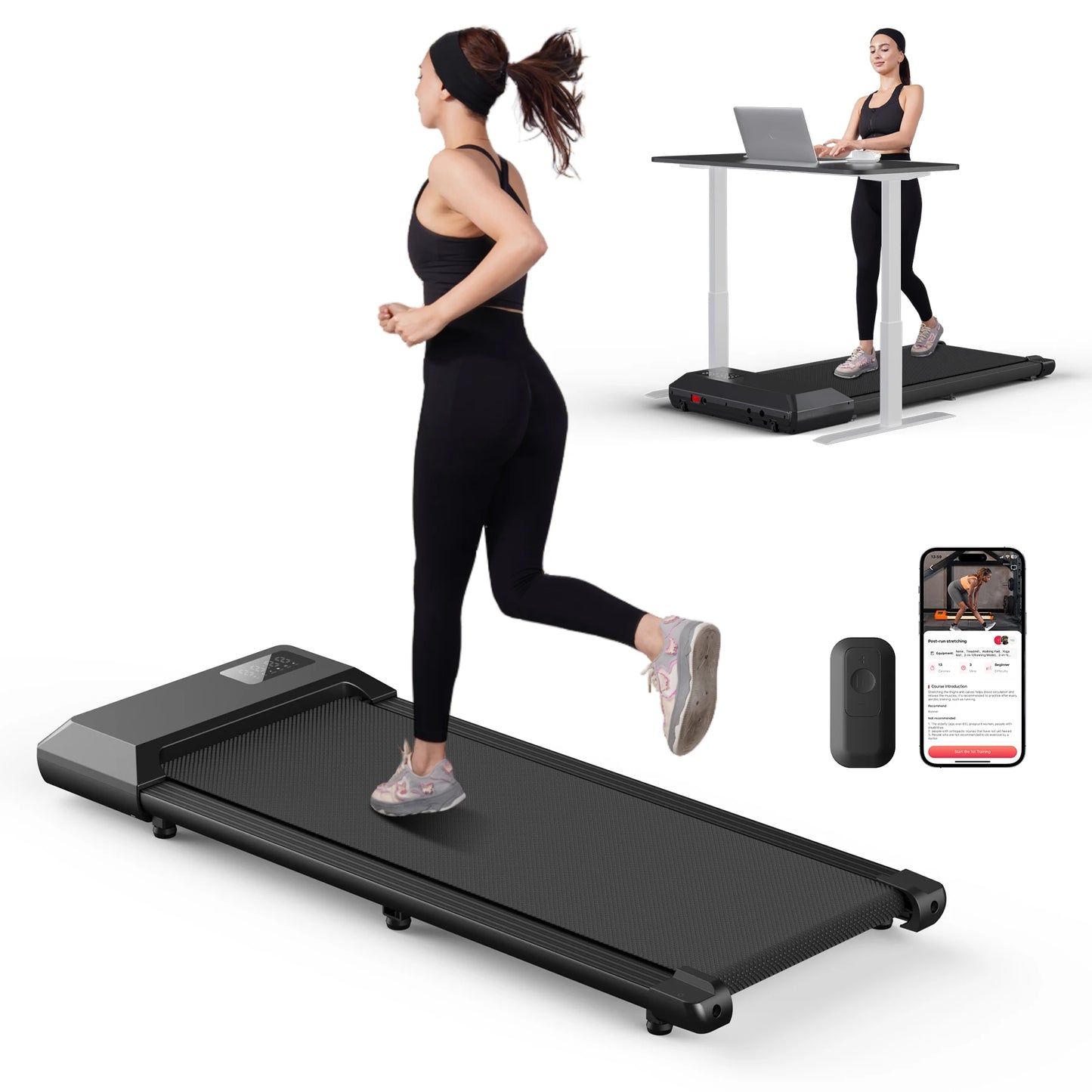 NONEDriving 2.5 HP Home Treadmill for Walking and Running