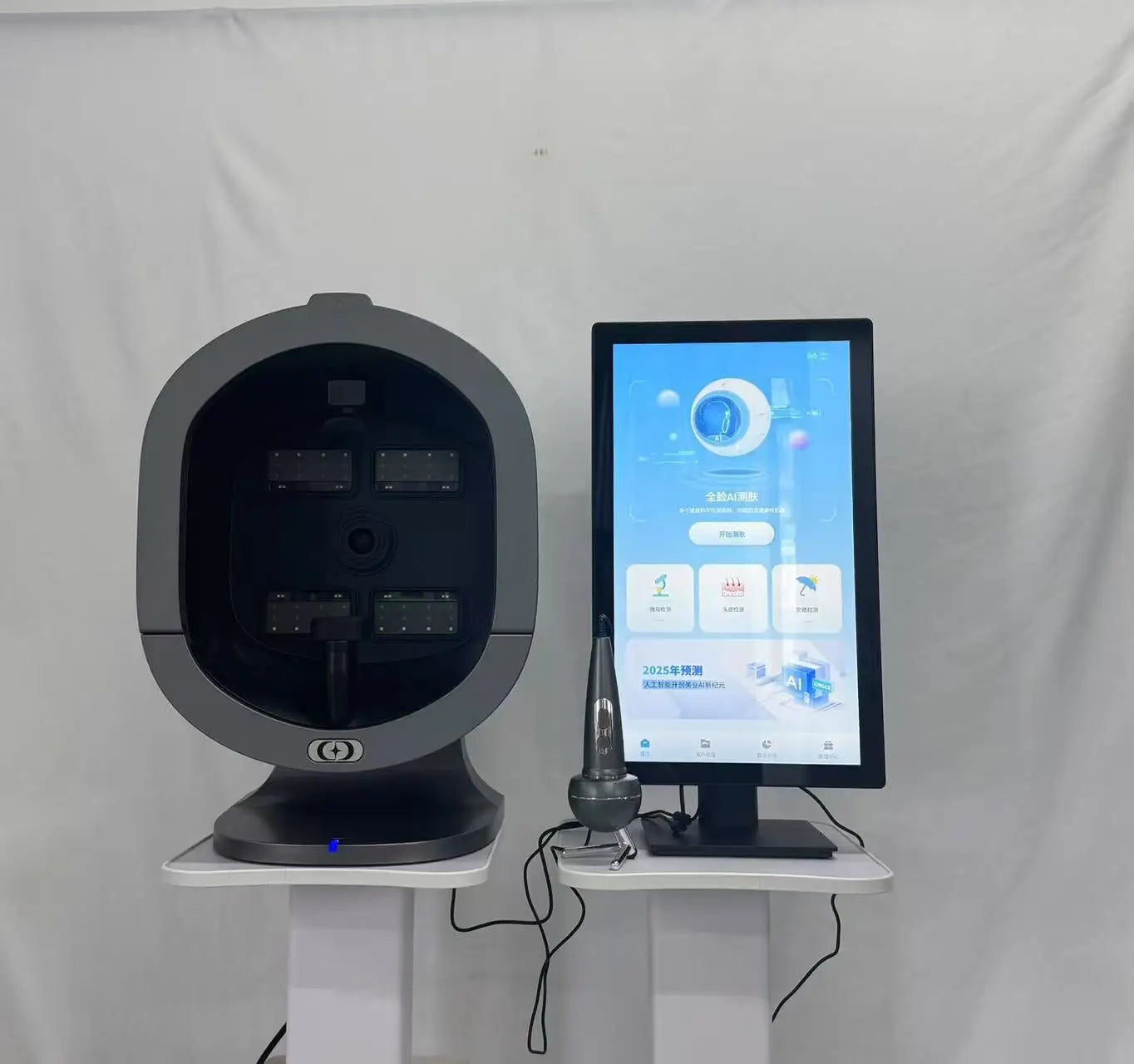 Asisa X5 3600W Skin Scanner Facial Analyzer Monitor Portable