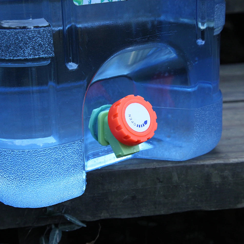 Portable Water Container with Spigot Large Capacity Camping Water Tank Water Storage Container for Hiking Self-Driving Tour