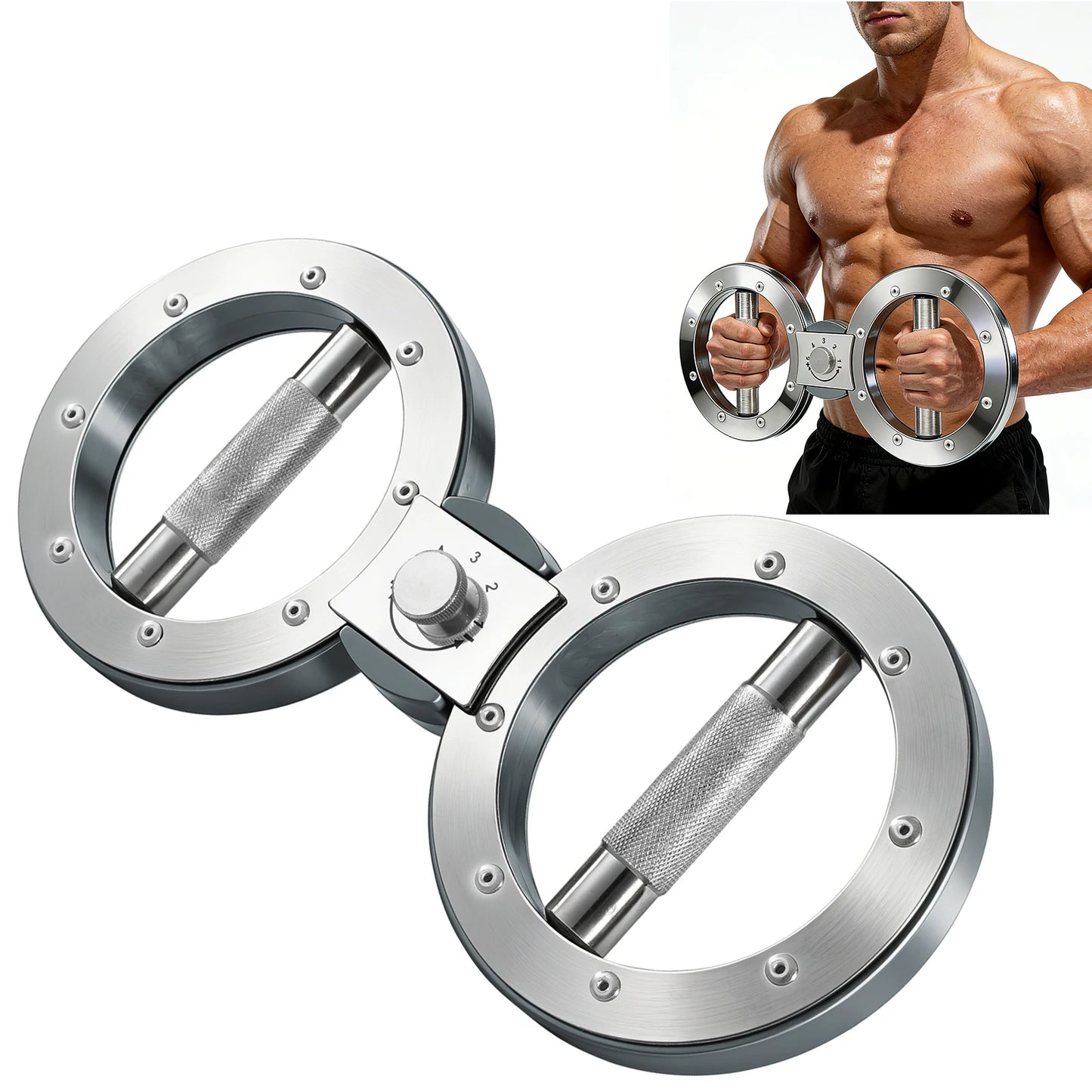 Rotator Machine Multifunctional Grip Strength Trainer Adjustable Exerciser