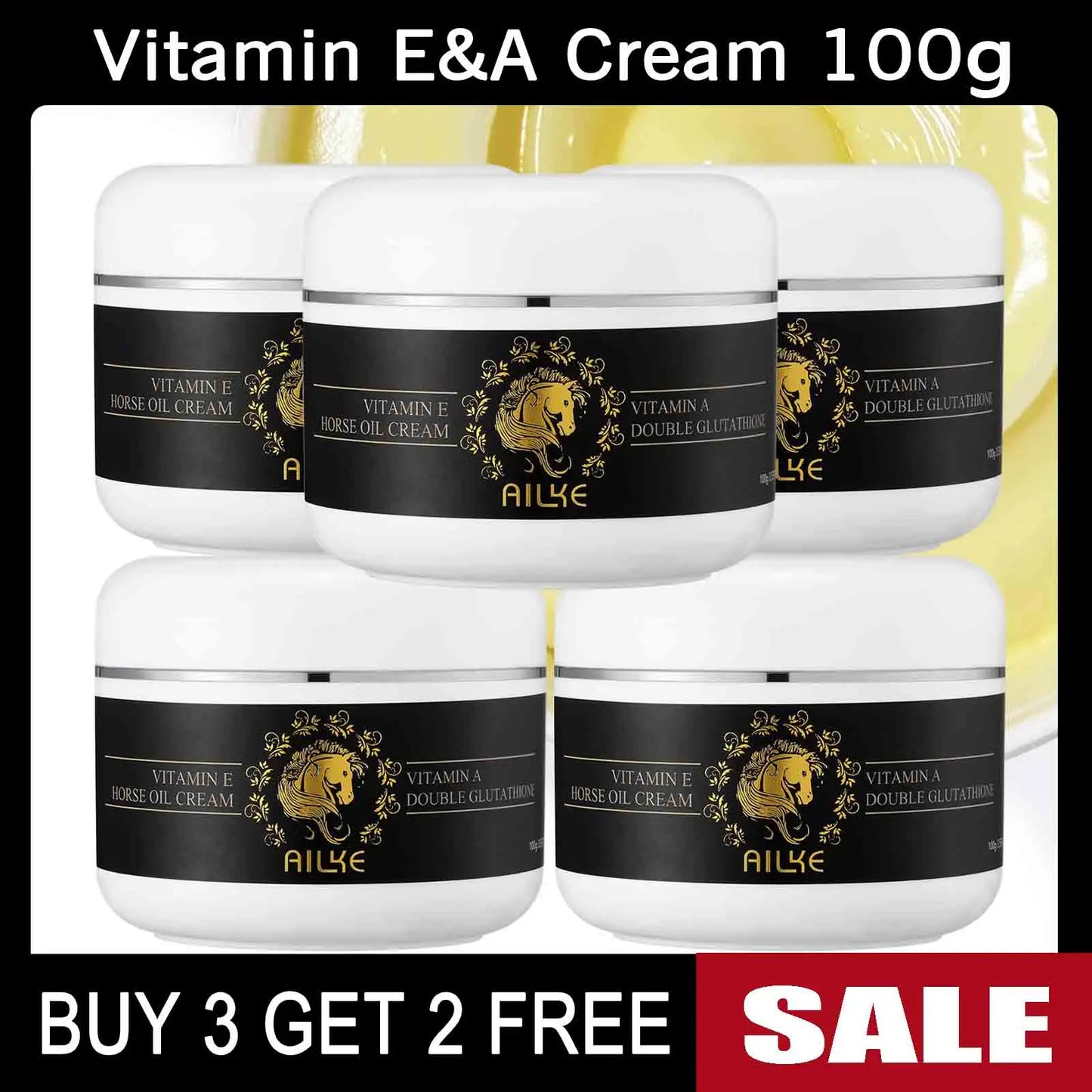 AILKE Collagen 5in1 Skin Care Kit Radiant Complexion Elixir