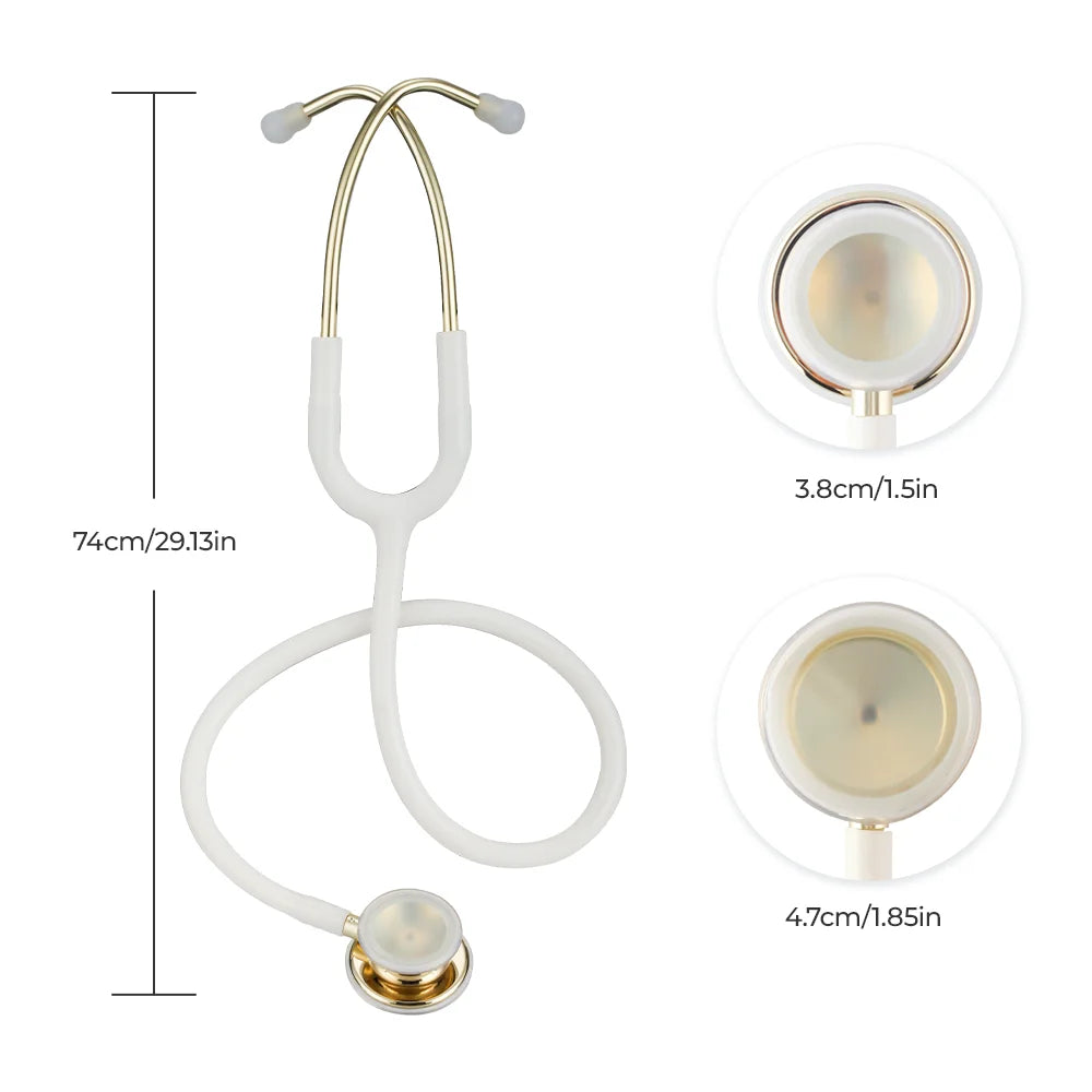 XceeFit Dual Sided Stethoscope Professional Cardiology Medical Equipment