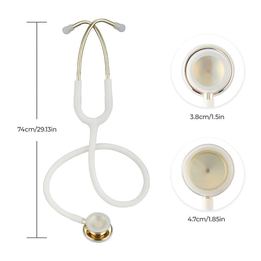 XceeFit Dual Sided Stethoscope Professional Cardiology Medical Equipment