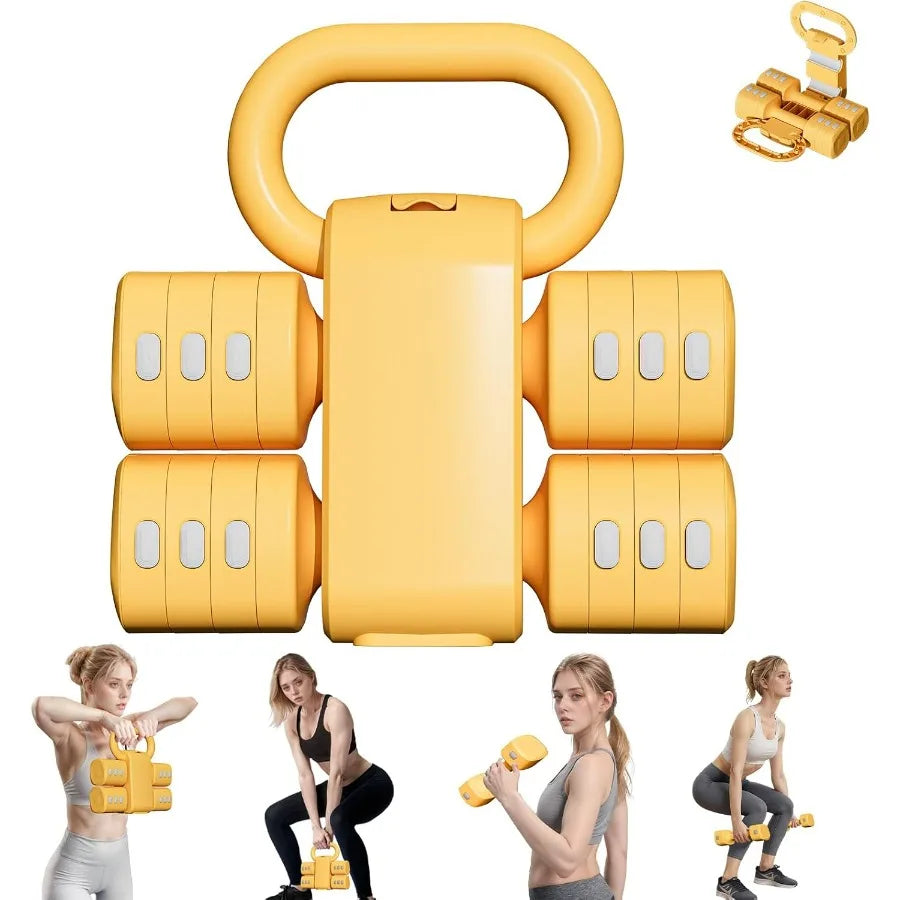 LISM Adjustable Kettlebell Set Four In One Free Weight