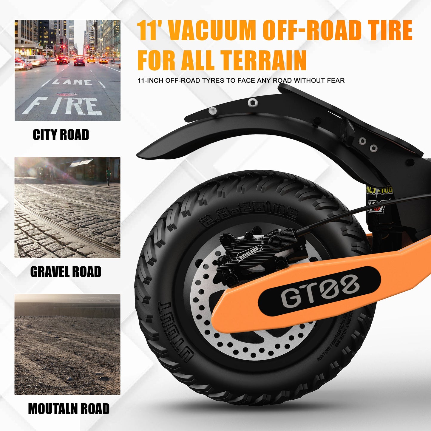 Arwibon 5600W Dual Motor Electric Scooter With Off Road Capabilities