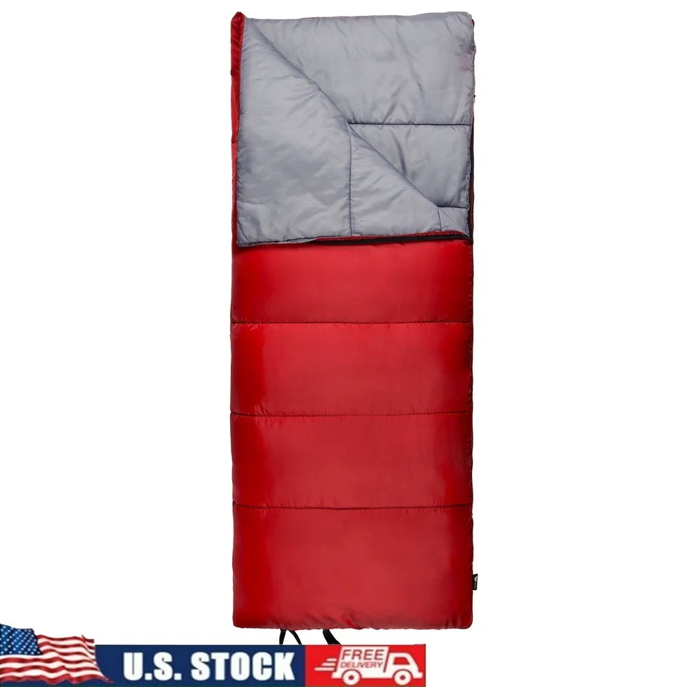 NONECN 50F Warm Weather Sleeping Bag Lightweight Camping