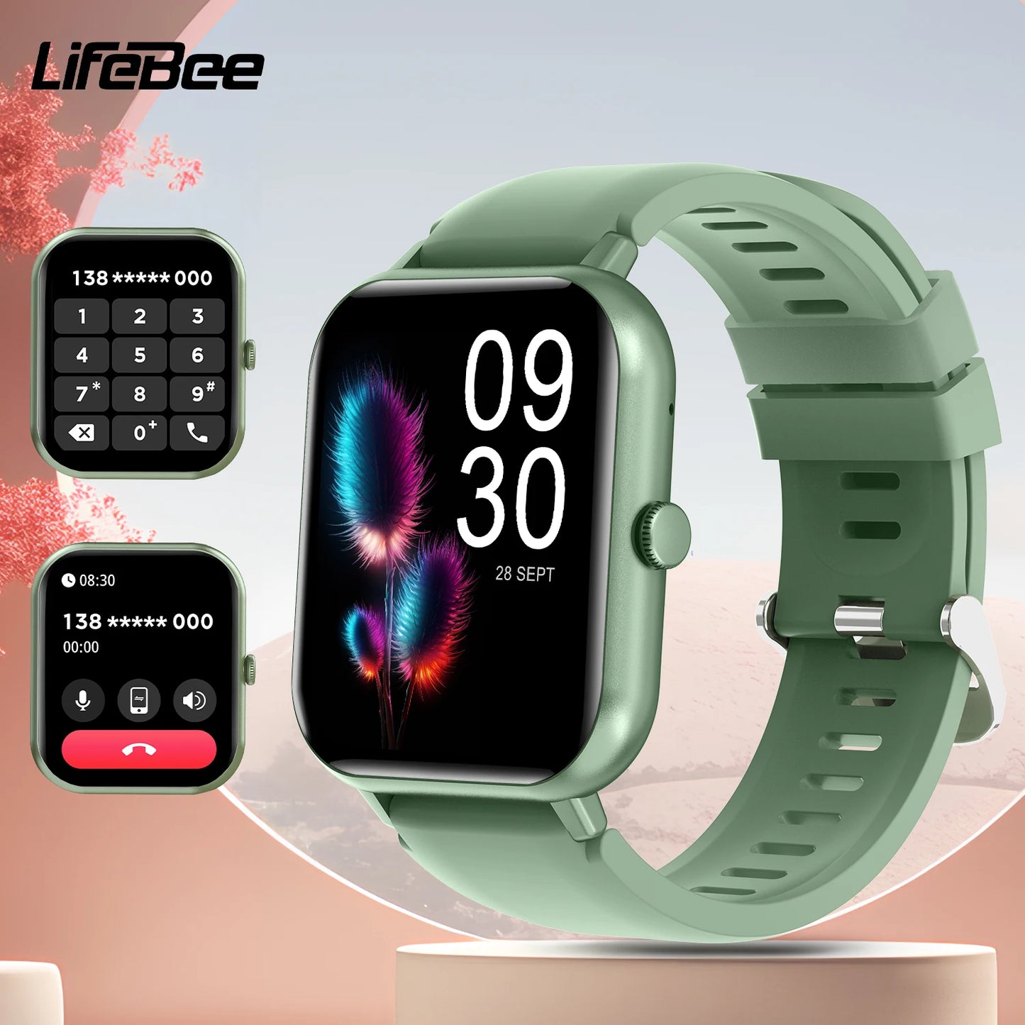 Lifebee Smart Watch Fitness Tracker With 100 Plus Sports Modes