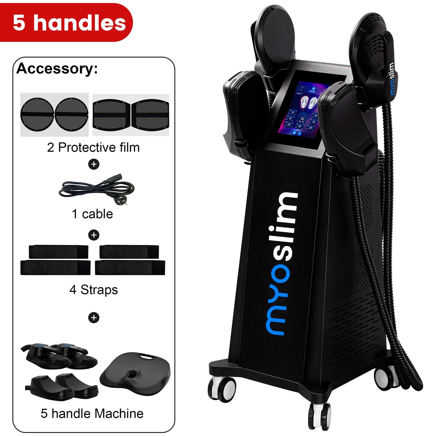 Myoslim EMS EMT Radio Frequency Body Sculpting Device Fat Burning