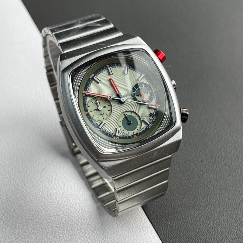 CILOA Men's Stainless Steel Quartz Watch