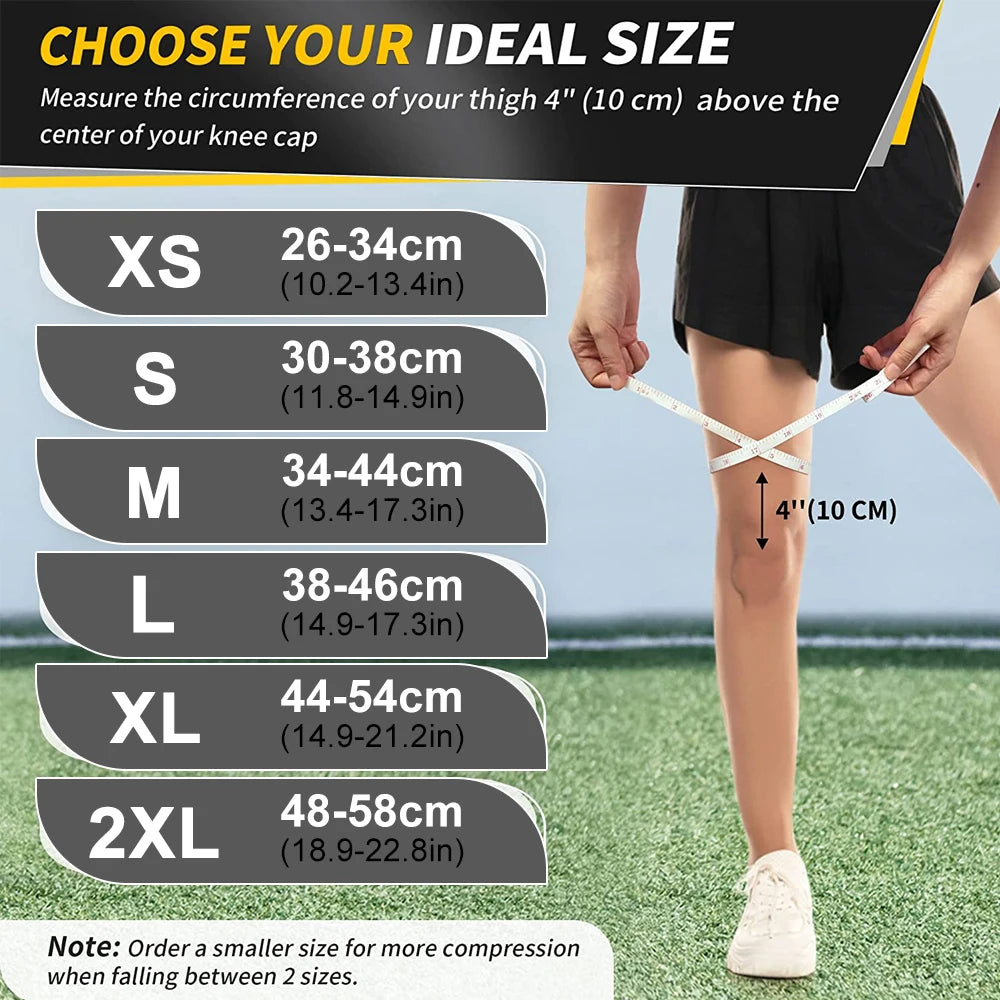 Knee Pads Compression Sleeve For Sports Cycling Running