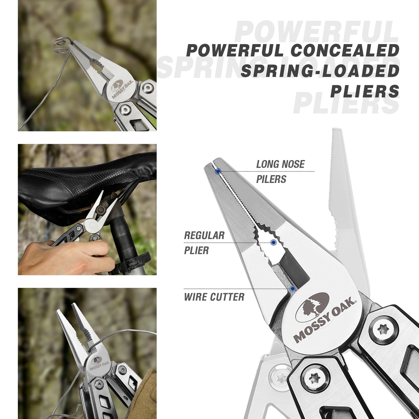 WORKPRO 21 In 1 Multi Function Pliers Outdoor Survival Tool