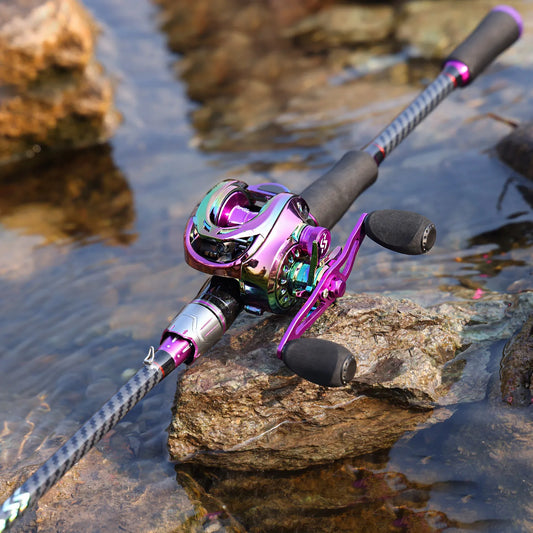 FridayInFishing Telescopic Carbon Fiber Fishing Rod Fast Action Long Cast