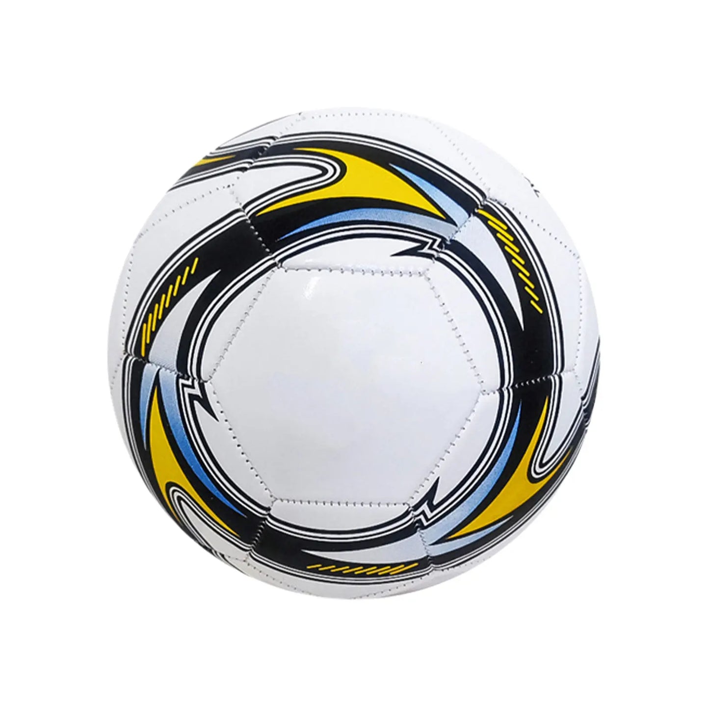 Soccer Ball PVC Cover Machine Stitched Panels Durable